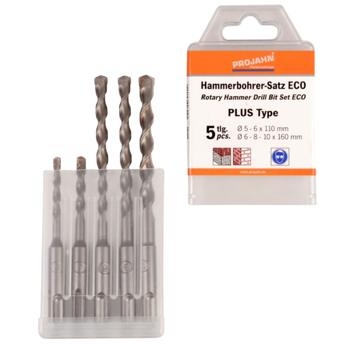 Coffret-plastique-de-forets-pour-perforateur-emmanchement-SDS-plus