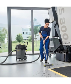 Utilisation de l'aspirateur eau et poussière